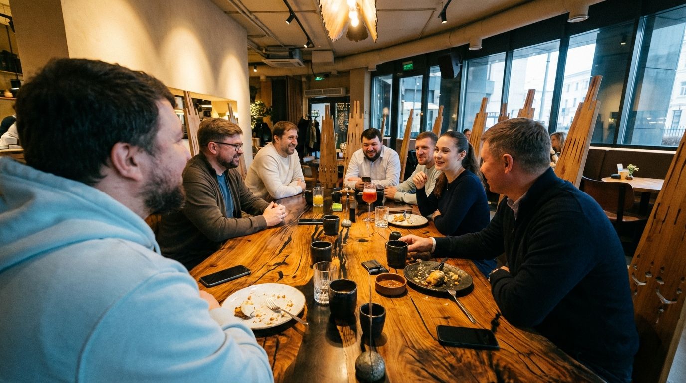 Нетворкинг у бара